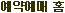 ���࿹�� Ȩ